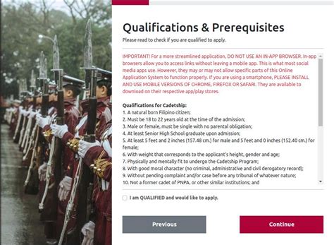 ANNOUNCEMENT: The Online Application System (OAS) for the .